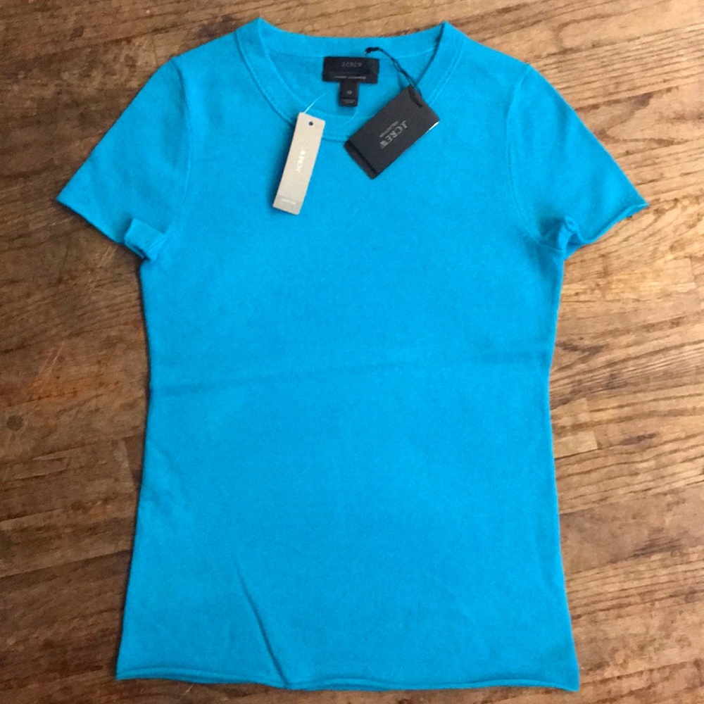 J.Crew Collection Cashmere T-Shirt NWT XSmall